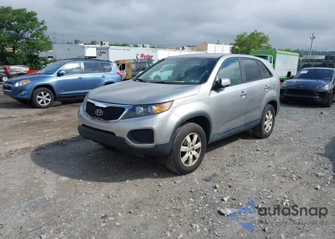 2012 Kia Sorento Lx из США, поврежденный, VIN 5XYKT3A15CG295541